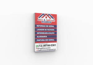 Placa em Madeira Lona Brilho 440g    Madeira 